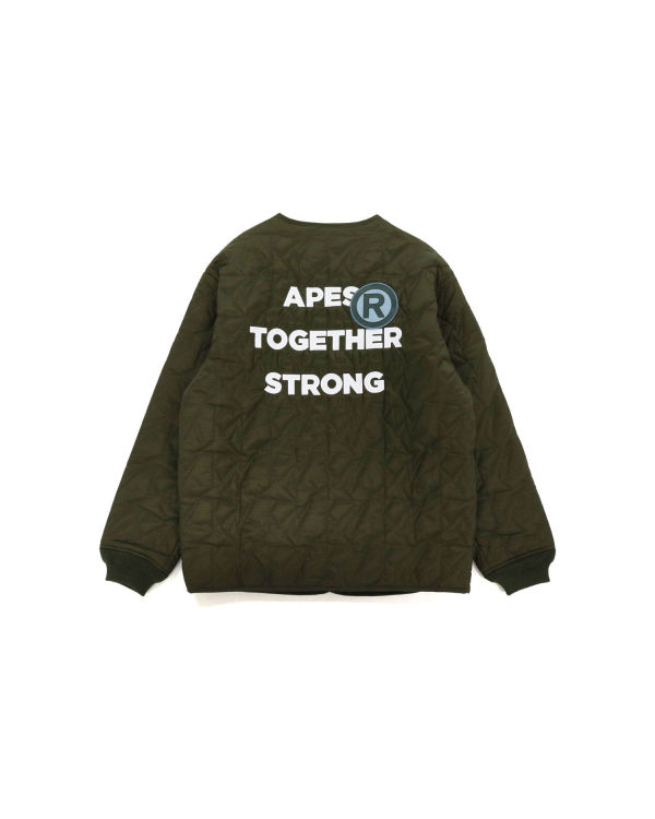 Vestes Bape Multi Patch STA Matelassé Enfant Vert | ACWSE9548