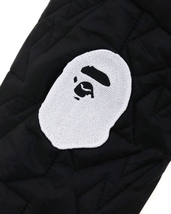 Vestes Bape Multi Patch STA Matelassé Enfant Noir | TINWS2493