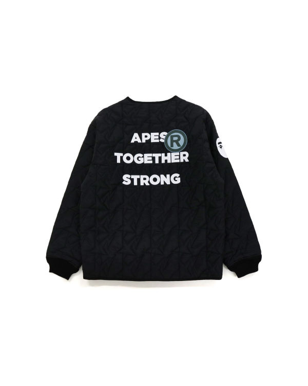 Vestes Bape Multi Patch STA Matelassé Enfant Noir | UGAXM0167