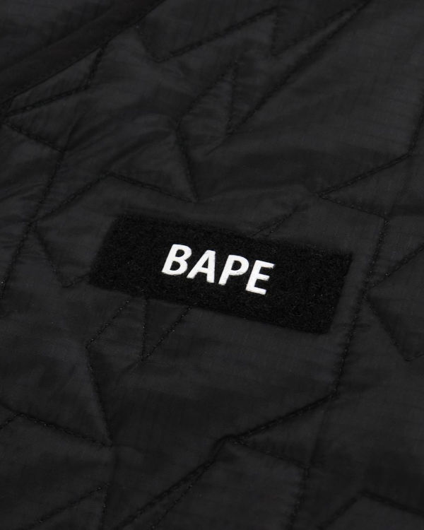 Vestes Bape Multi Patch STA Matelassé Enfant Noir | UGAXM0167