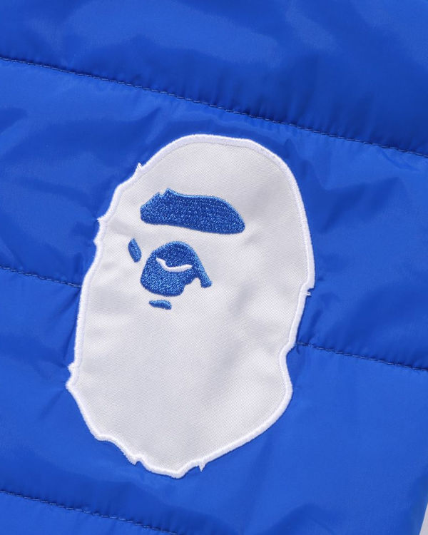 Vestes Bape Patch Rembourré Enfant Bleu | ISPEK0513