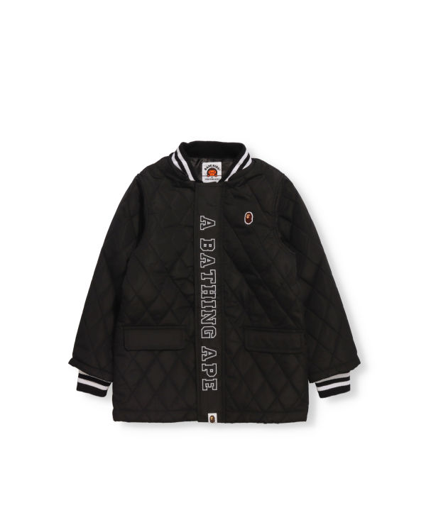 Vestes Bape Quilting Enfant Noir | MLGYX9034