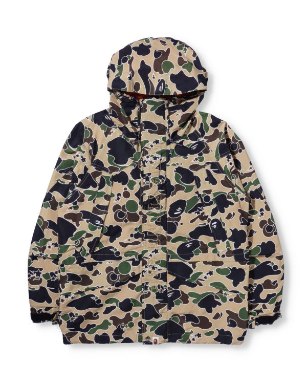 Vestes Bape STA Camo Snowboard Homme Jaune | JUAZK7240