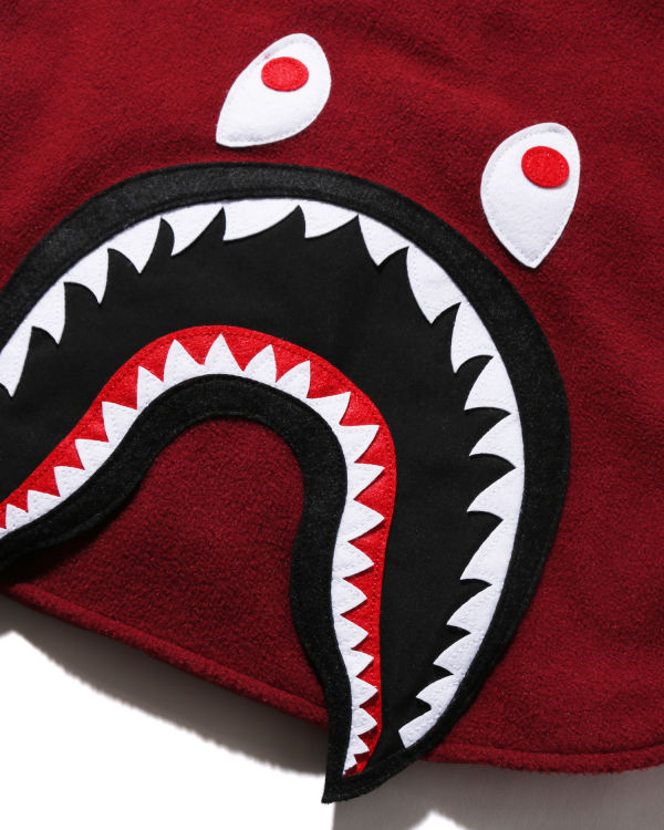 Vestes Bape Shark Patch Enfant Rouge Clair | TNSVK7485