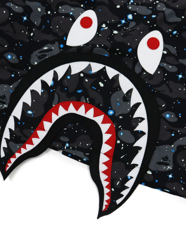 Vestes Bape Space Camo Shark M-65 Homme Noir | NJYCI2490